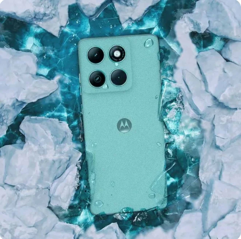 Motorola Edge 60 Fusion es resistente al agua y al polvo. Foto: Cortesía