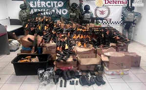 Cuatro meses de inteligencia llevaron a un inmueble donde autoridades encontraron un impresionante arsenal en Sonora