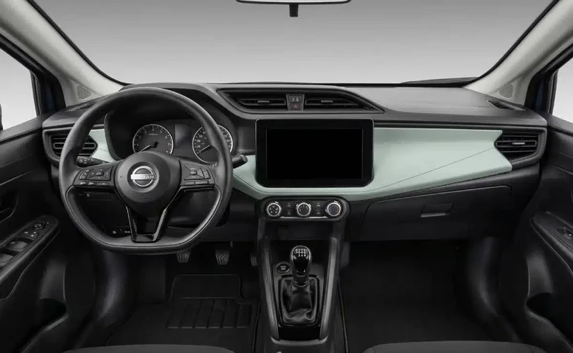 Así luce por dentro el Versa. Foto: Nissan