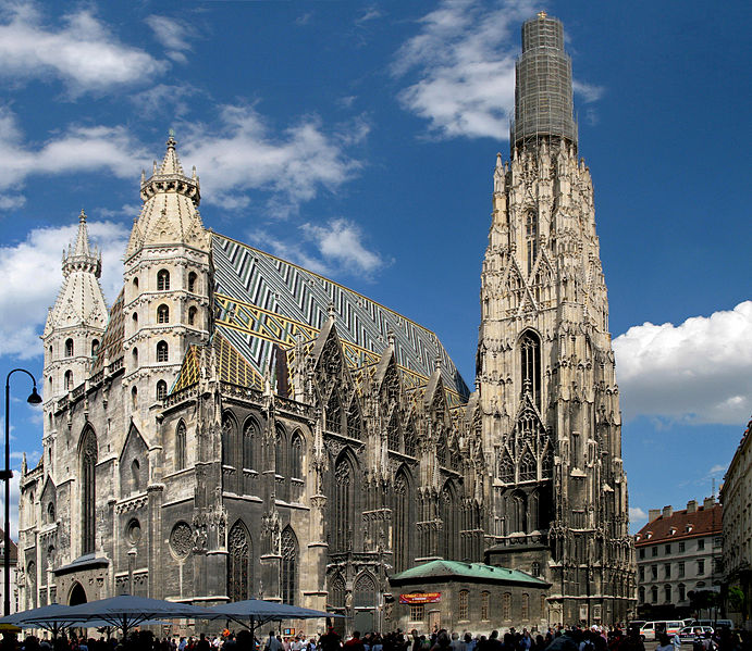 catedral gótica San Esteban Viena Austria