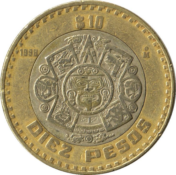 moneda de 10 pesos normal