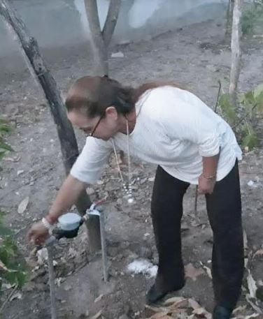 agua potable en Villa Juárez