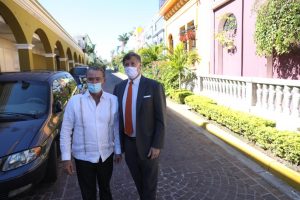 Se reúne Quirino con Christopher Landau Embajador de Estados Unidos