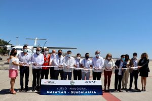 Inicia AeroMar su vuelo Guadalajara- Mazatlán