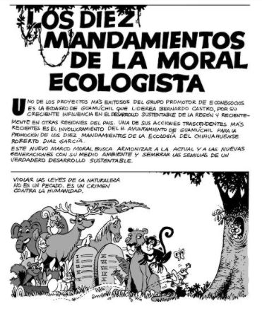 10 mandamientos de la moral ecologista