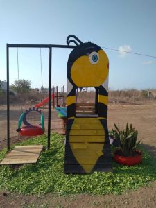 Ciudadanos instalan juegos en 20 parques de Culiacán con Proyecto ICREA
