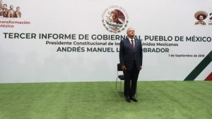 López Obrador rindió su tercer informe