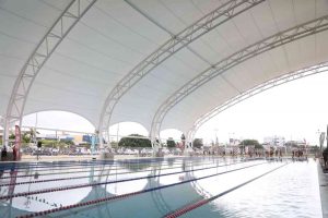 Quirino inaugura techumbre de Alberca Olímpica de Mazatlán