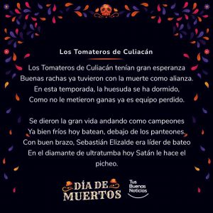 Las calaveritas literarias de Sinaloa