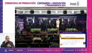Culiacán Primer Lugar en Certamen a la Innovación en Transparencia 2021
