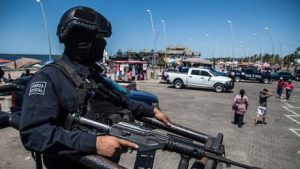 Vigilacia policial en Sinaloa