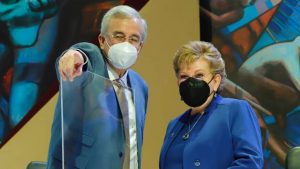 Rubén Rocha Moya y Sylvia Paz Díaz