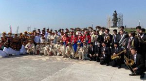 La banda juvenil del ISIC tocó en inauguración del aeropuerto AIFA