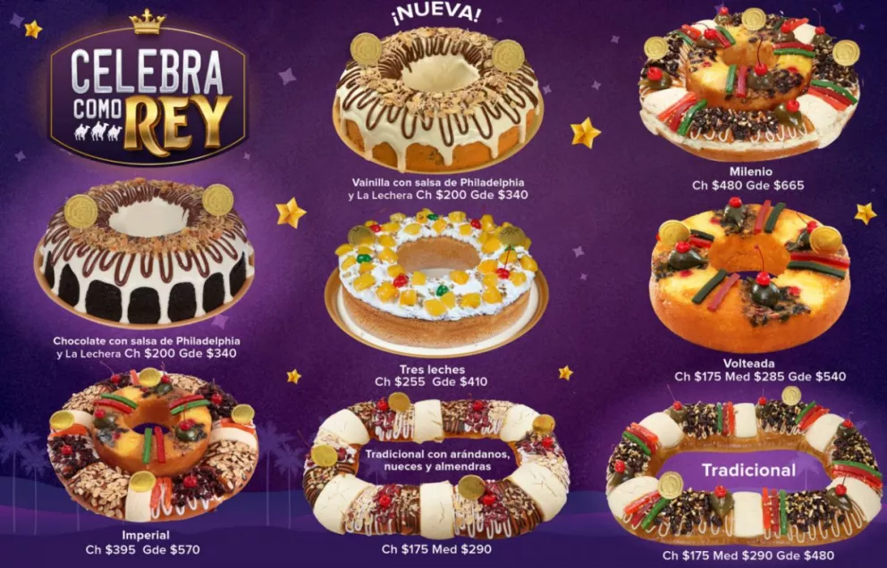 Roscas de Reyes del Panamá te decimos cuánto cuestan 