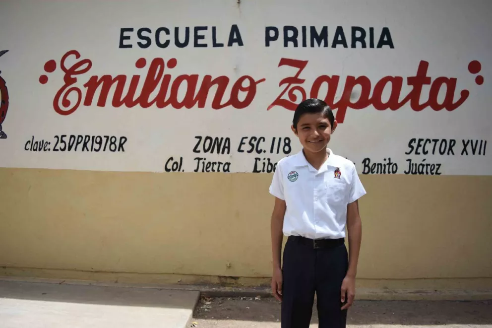 Kevin Demostró ser el tercer niño matemático más habilidoso en Sinaloa