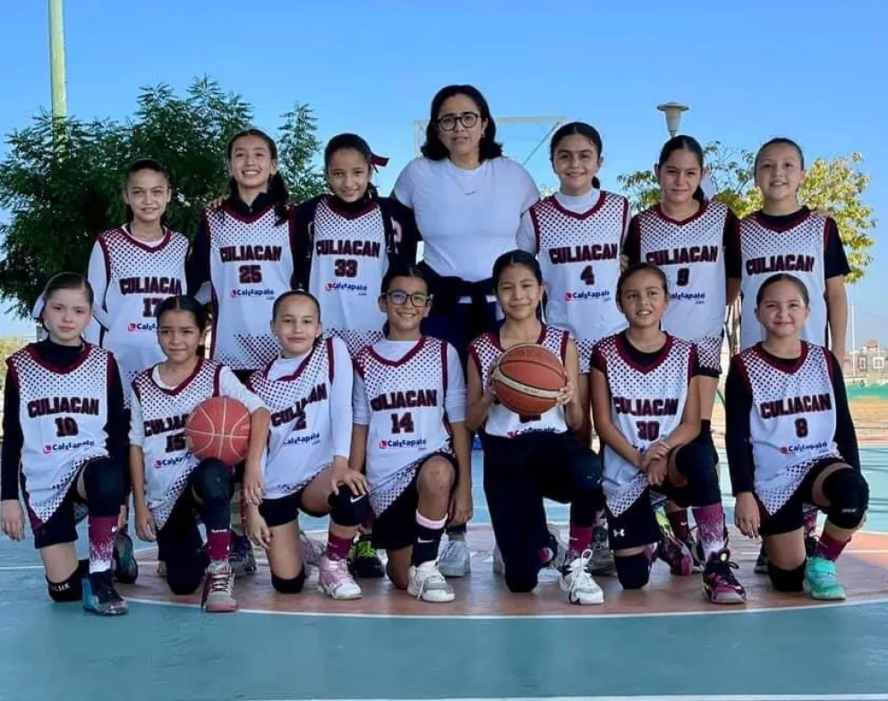 Imparable Ximena Cruz en el basquetbol de Villa Juárez