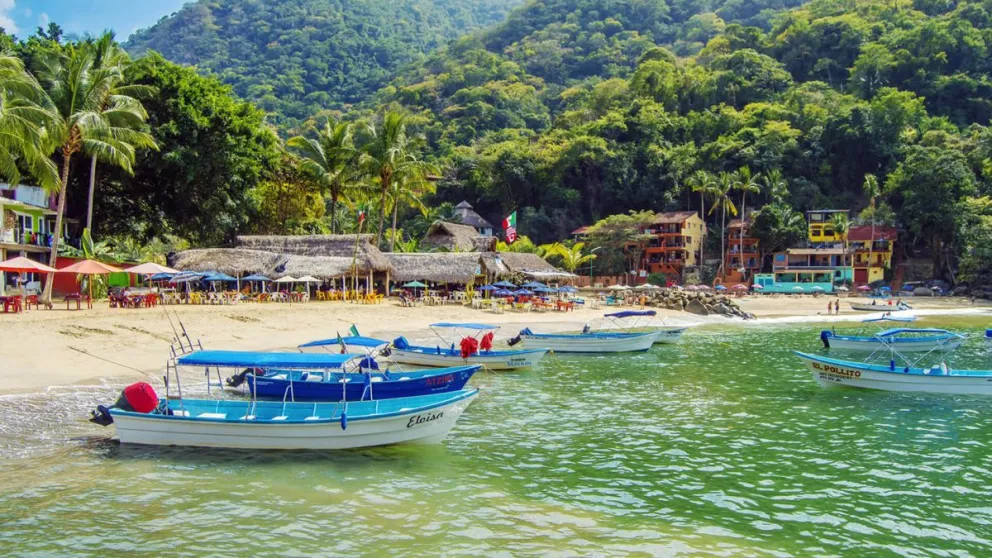 Playas de Quimixto y Boca de Tomatlán, al sur de Puerto Vallarta