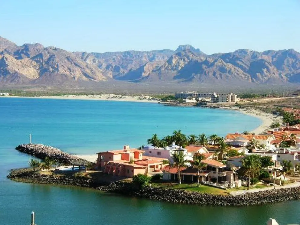 Zona de casas de playa en San Carlos y La Manga, Sonora 